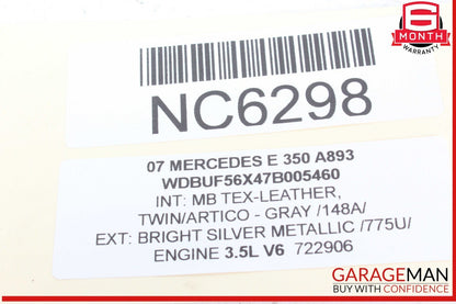 07-09 Mercedes W211 E350 E550 Front Left Side Door Rear View Mirror OEM