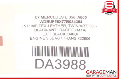 03-09 Mercedes W211 E350 E500 Front Left Driver Side Door Control Module OEM