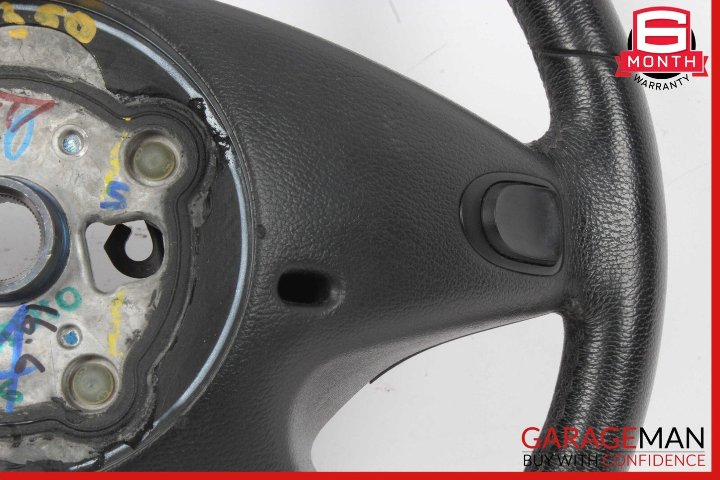 06-08 Mercedes W164 ML350 GL450 R500 Steering Wheel w/ Paddle Shifters Black OEM