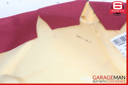 17-22 Alfa Romeo Giulia Rear Left Side Seat Bolster Cushion Red OEM