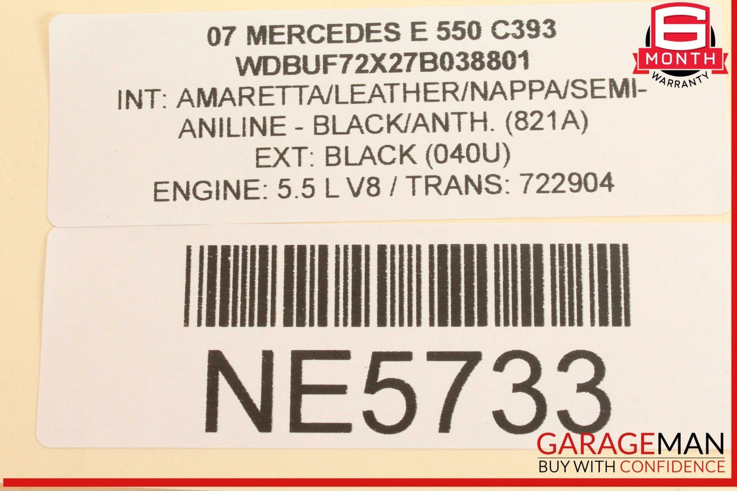 Mercedes W211 E550 Voice Communication Control Module Unit 2218708726 OEM