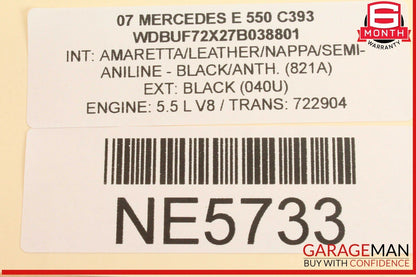 Mercedes W211 E550 Voice Communication Control Module Unit 2218708726 OEM
