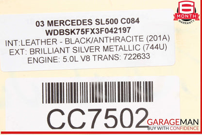 03-06 Mercedes R230 SL500 Power Steering Rack And Pinion 2304600800 OEM