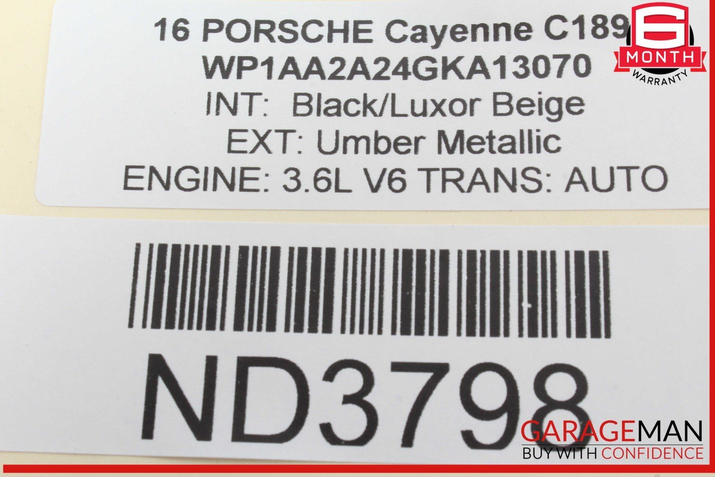 12-24 Porsche Cayenne 958 Front BCM BCU Body Control Module Unit 7PP907064JL OEM