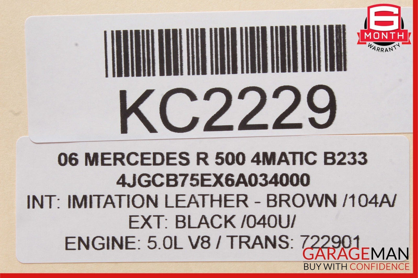 06-13 Mercedes W164 ML350 GL450 Front Left Side Door Window Regulator Motor Unit