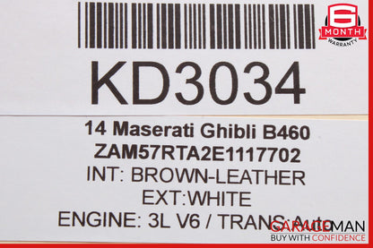 14-17 Maserati Ghibli Rear Right / Left Side Lower Control Arm OEM
