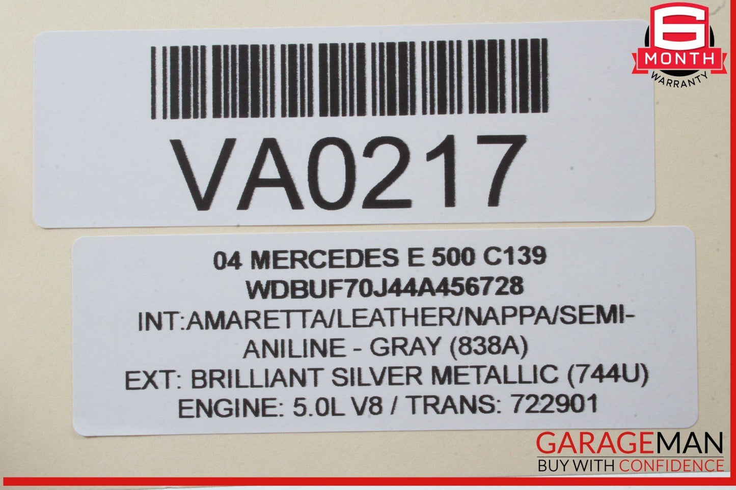 03-09 Mercedes W211 E500 CLS550 Rear Antenna Amplifier Booster OEM