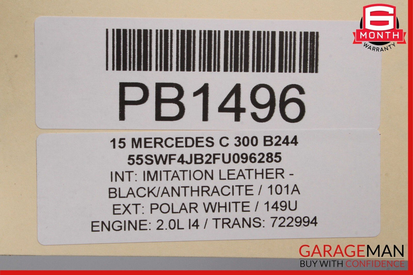 15-20 Mercedes W205 C300 C300e Sedan HVAC Heater Blower Housing Box Assembly