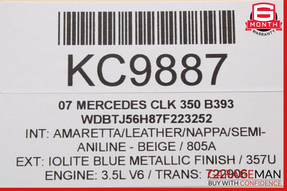 03-09 Mercedes W209 CLK350 Front Left Side Lower Suspension Control Arm