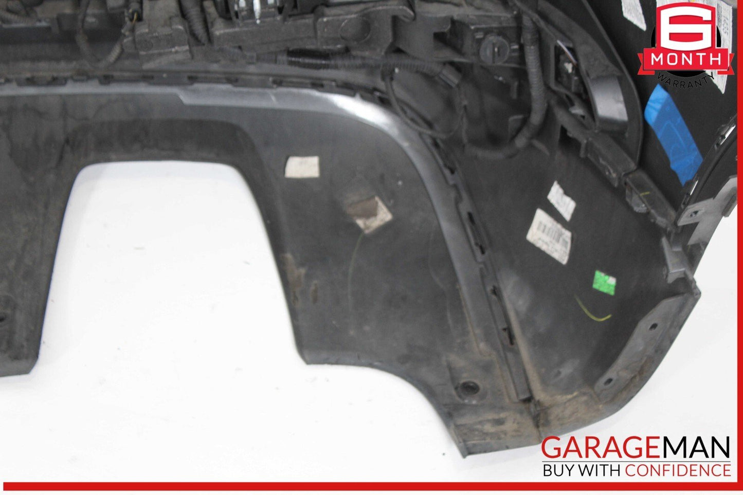 16-18 Audi Q3 Rear Bumper Cover w/ Parking PDC Sensors Silver OEM