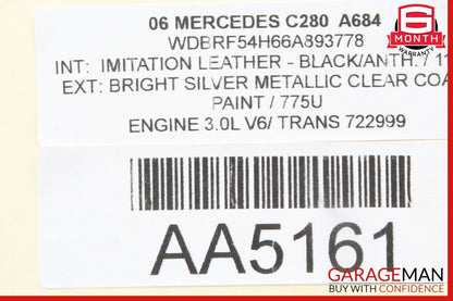 01-07 Mercedes W203 C230 C280 Front Left Side RWD Lower Control Arm OEM