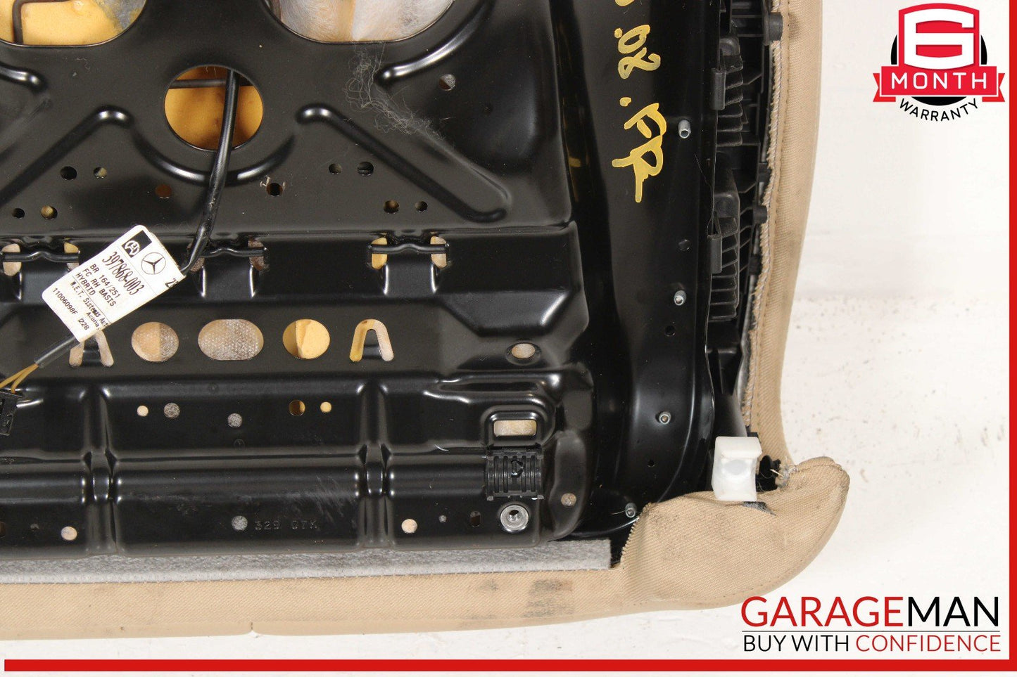 06-10 Mercedes W164 ML550 ML350 Front Right Lower Bottom Seat Cushion OEM