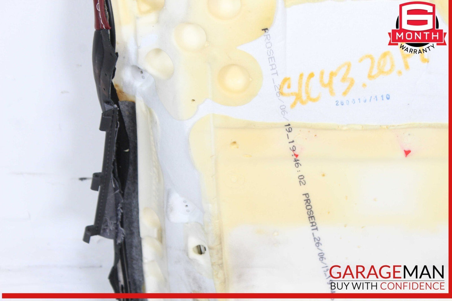 17-20 Mercedes R172 SLC43 AMG Front Left Driver Side Seat Upper Cushion OEM