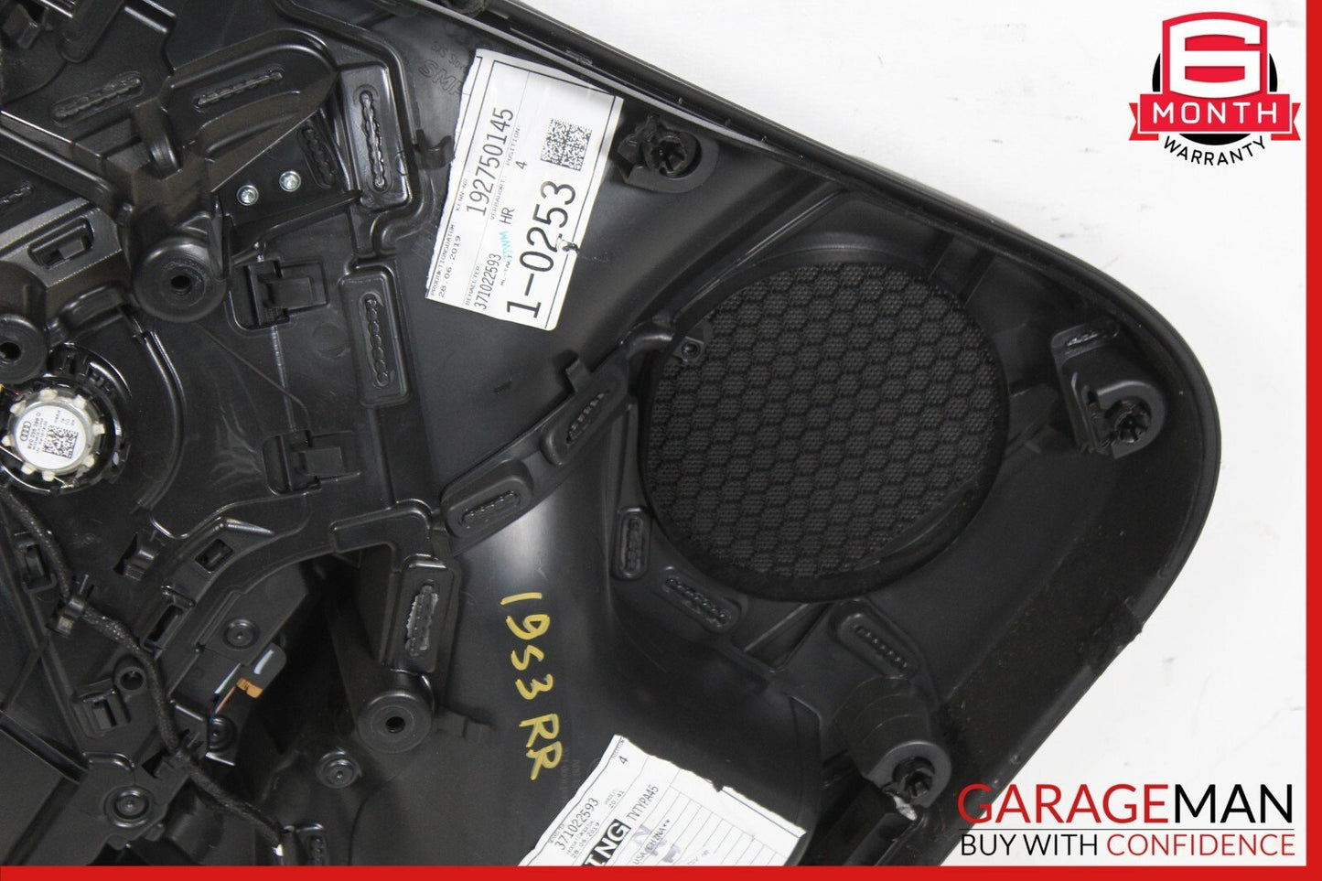 15-20 Audi A3 S3 Rear Right Passenger Side Door Panel Black OEM
