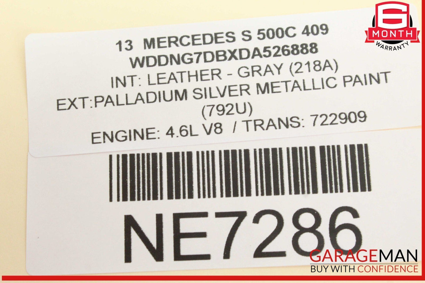 07-13 Mercedes W221 S550 Front Right Side Door Control Module 2219006304 OEM