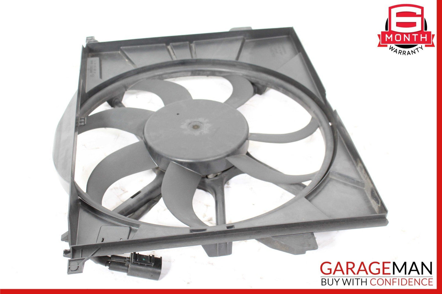 07-14 Mercedes W221 S550 S350 CL550 Engine Cooling Fan Shroud Motor Assembly OEM