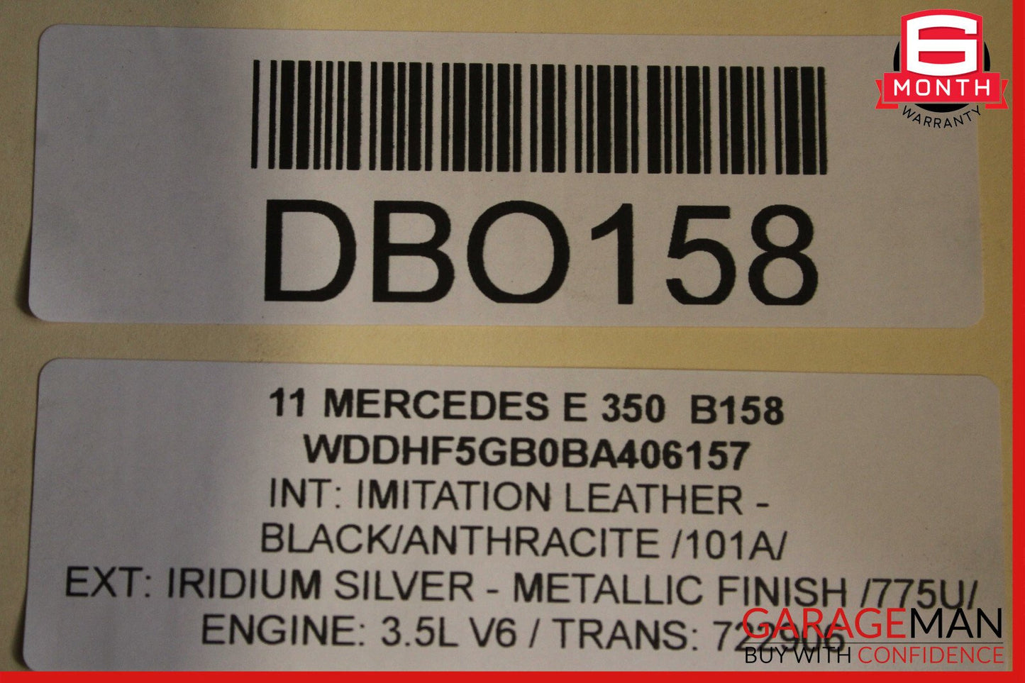 08-14 Mercedes W204 C350 C300 Left Driver Rocker Panel Side Skirt OEM