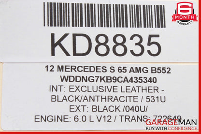 10-14 Mercedes W221 S65 AMG S550 Rear Parking Parktronic Control Module OEM