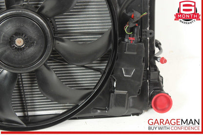 12-15 Mercedes R172 SLK250 Radiator Cooling Fan Motor AC Condenser Assy OEM