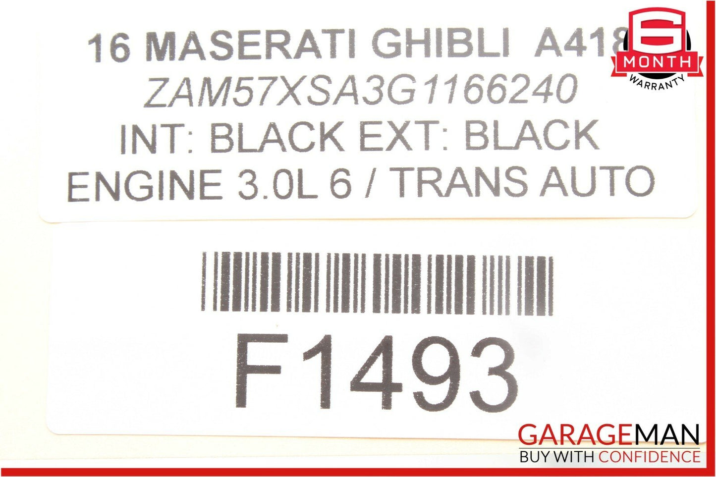 14-17 Maserati Ghibli Accelerator Throttle Gas Pedal Assembly 04861714AF OEM