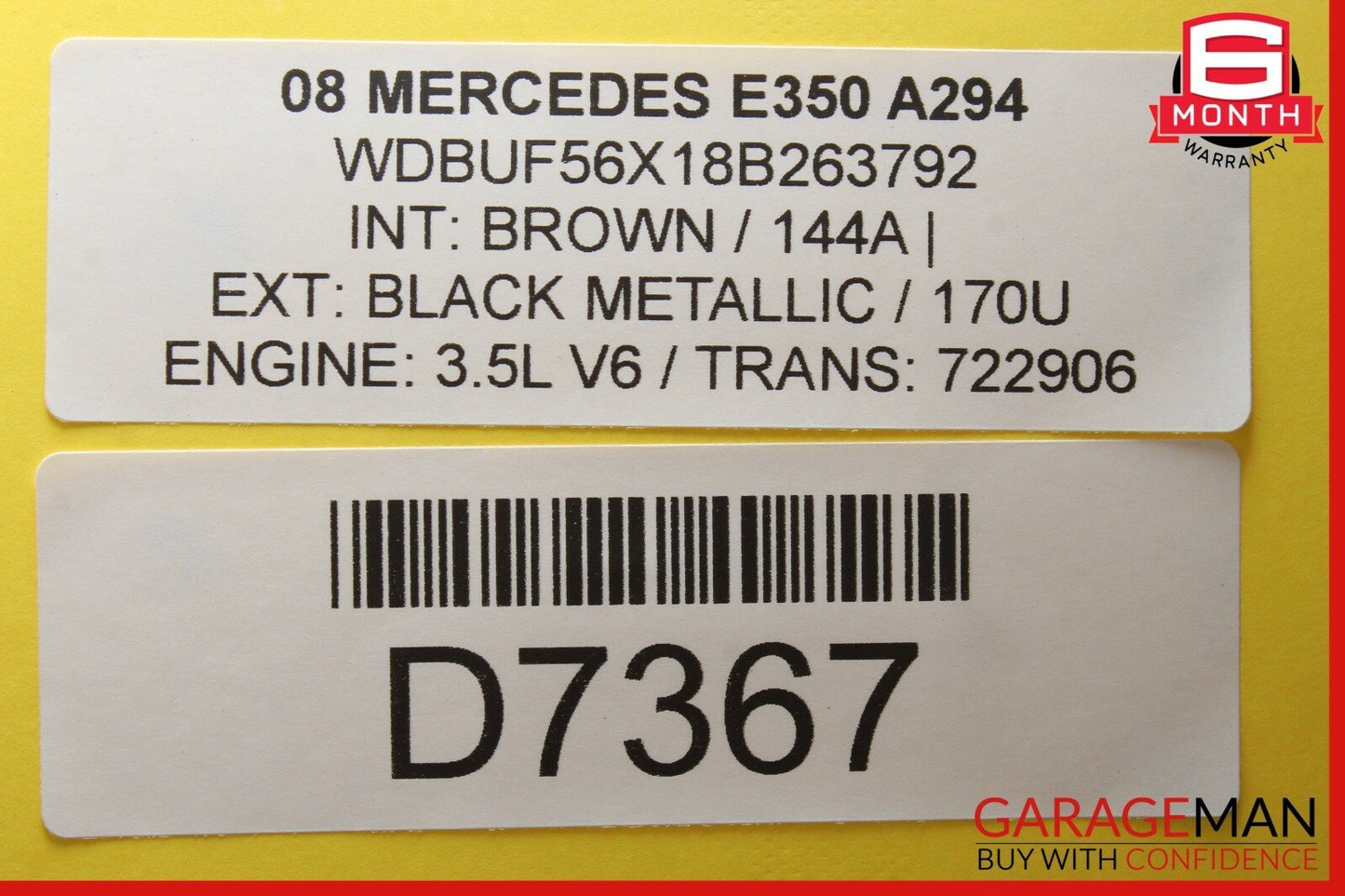 06-09 Mercedes W211 E350 CLS550 Front Left Seat Adjustment Control Module OEM