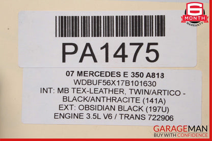 06-09 Mercedes W211 E350 4Matic 5G Automatic Transmission Assembly 722.676 189k