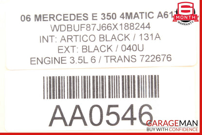 03-09 Mercedes W211 E350 E500 E550 Rear Left Side Door Lock Latch Actuator OEM