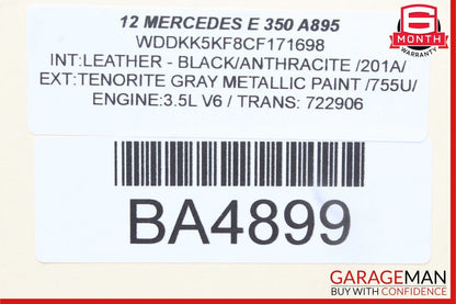 05-18 Mercedes C250 SLK300 CLS550 E350 Seat Control Vacuum Pump 0008003348 OEM