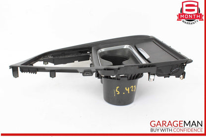 14-16 BMW 428i 435i Center Console Cup Holder Storage Unit 82197009 OEM
