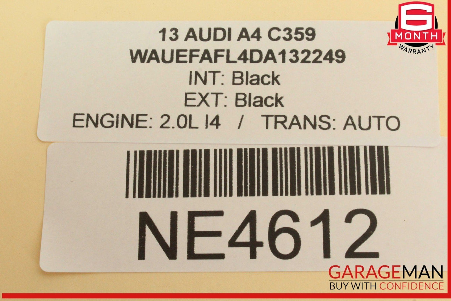 09-16 Audi A4 S4 Front Right Passenger Side Seat Belt Seatbelt Retractor OEM
