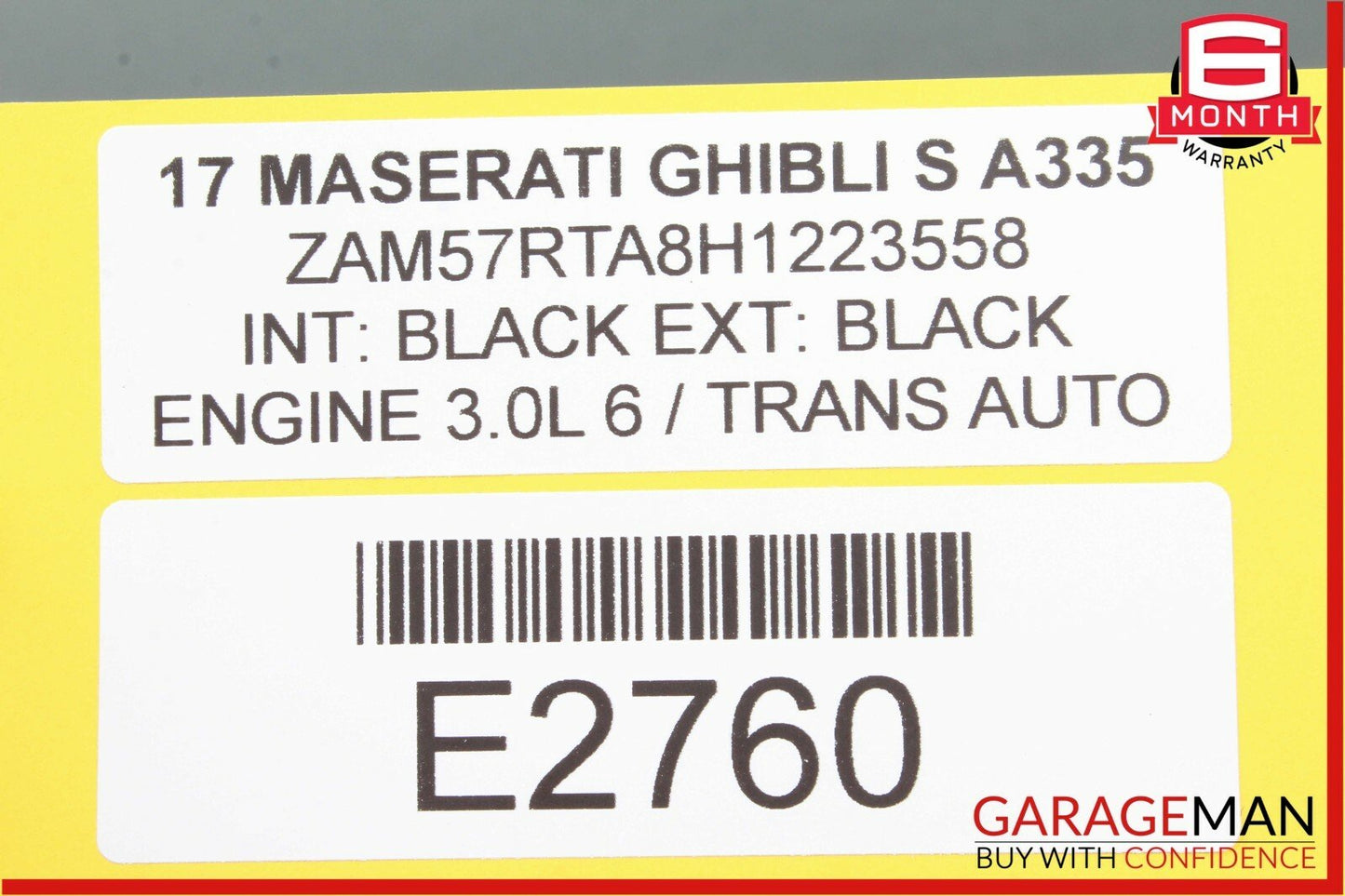 14-17 Maserati Ghibli S Aux Auxiliary Secondary Electric Water Coolant Pump OEM