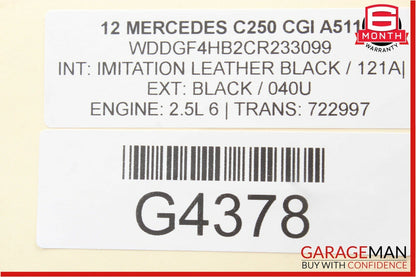 08-15 Mercedes W204 C250 C300 Front Right Passenger Side Door Control Module OEM