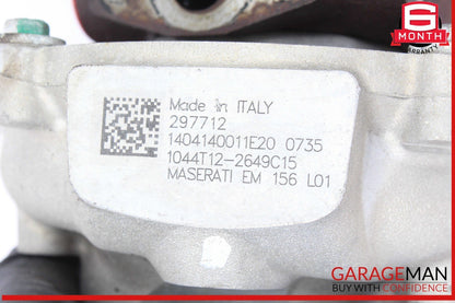 14-20 Maserati Quattroporte Ghibli Left Turbocharger Turbo Charger Manifold OEM