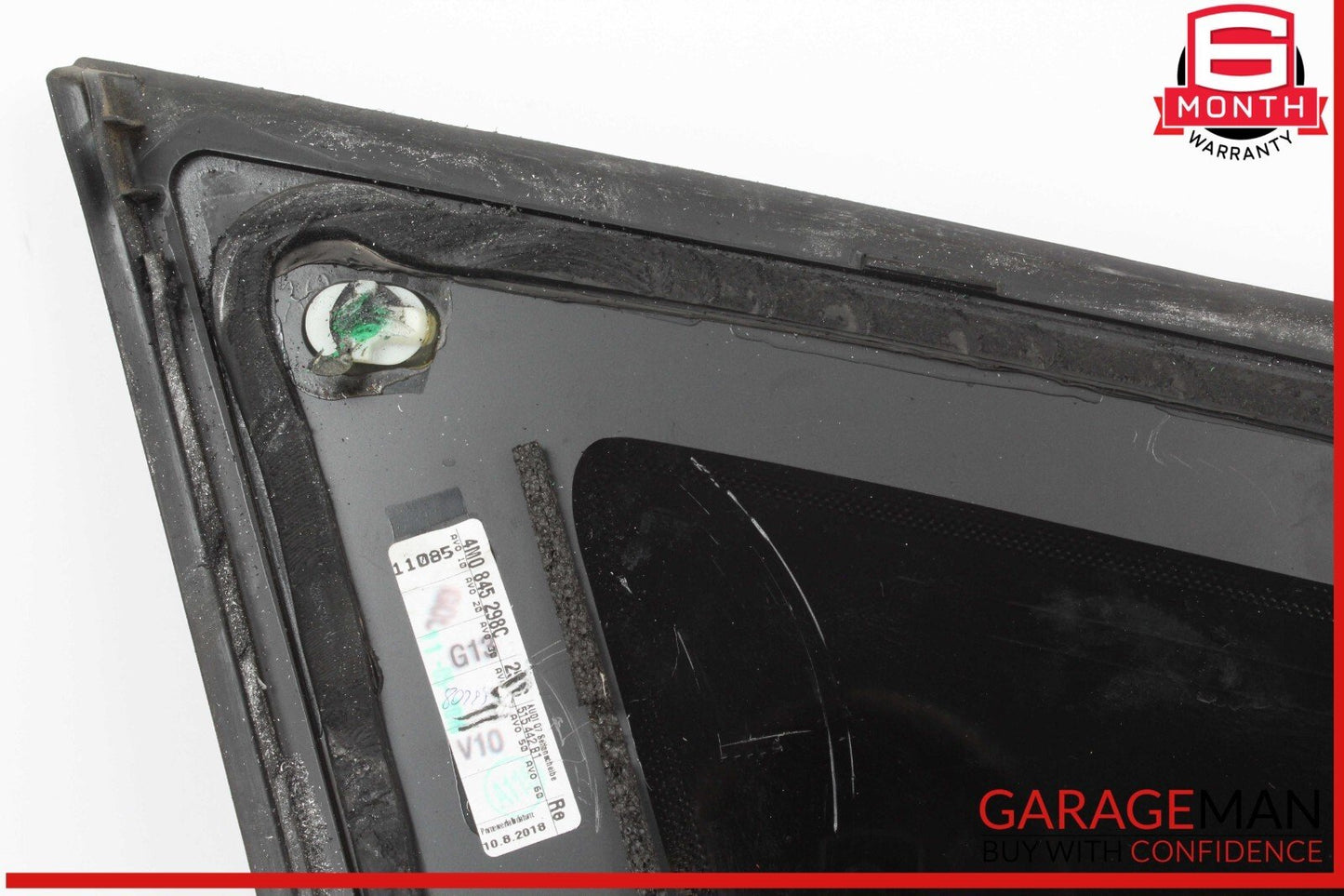 17-24 Audi Q7 Rear Right Passenger Side Quarter Window Glass 4M0845298C OEM