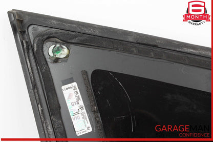 17-24 Audi Q7 Rear Right Passenger Side Quarter Window Glass 4M0845298C OEM