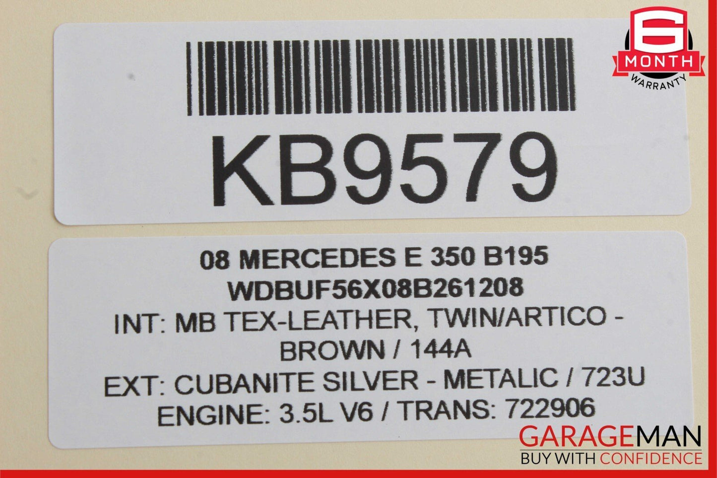 03-09 Mercedes W211 E350 E550 Rear Right Passenger Side Door Lock Latch Actuator