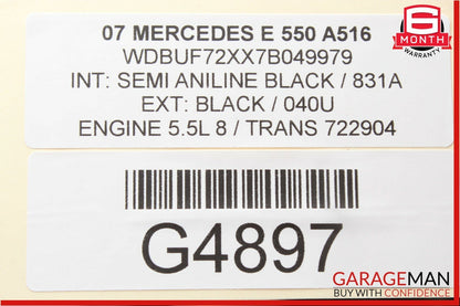 03-09 Mercedes W211 E550 E63 AMG Front Left Driver Side Door Control Module OEM