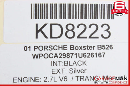 97-04 Porsche Boxster 986 Carrera 911 996 Right Radiator A/C Condenser Fan Assy