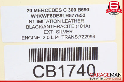 15-20 Mercedes W205 C300 C350e C400 Rear Right Side Spindle Knuckle Hub OEM