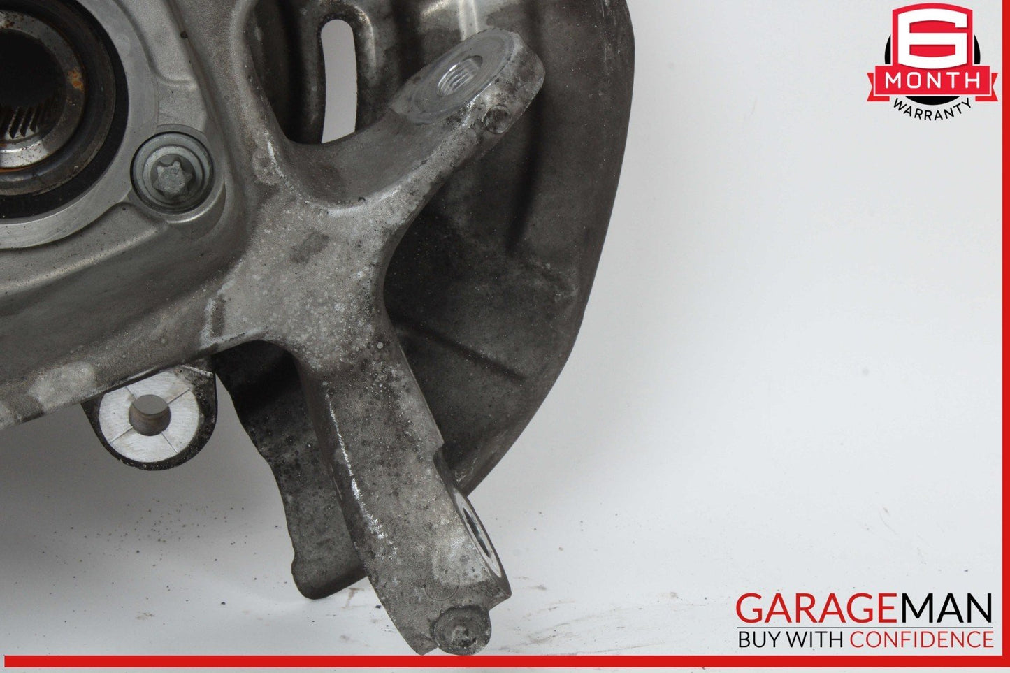 11-16 BMW 528i 535i 550i F10 Rear Left Driver Side Spindle Knuckle Wheel Hub OEM