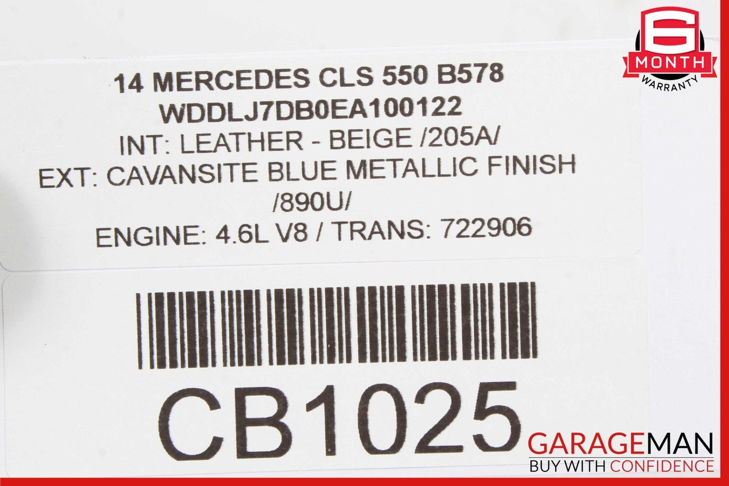 08-18 Mercedes CLS550 E350 C300 Rear Left or Right Side Lower Thrust Control Arm