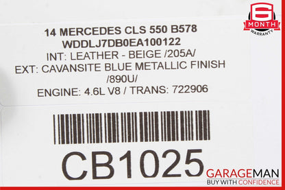 08-18 Mercedes CLS550 E350 C300 Rear Left or Right Side Lower Thrust Control Arm