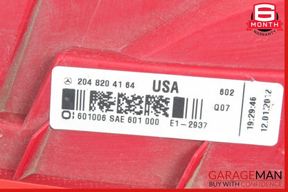12-14 Mercedes W204 C250 C300 Rear Right Side Taillight Tail Light Lamp LED OEM