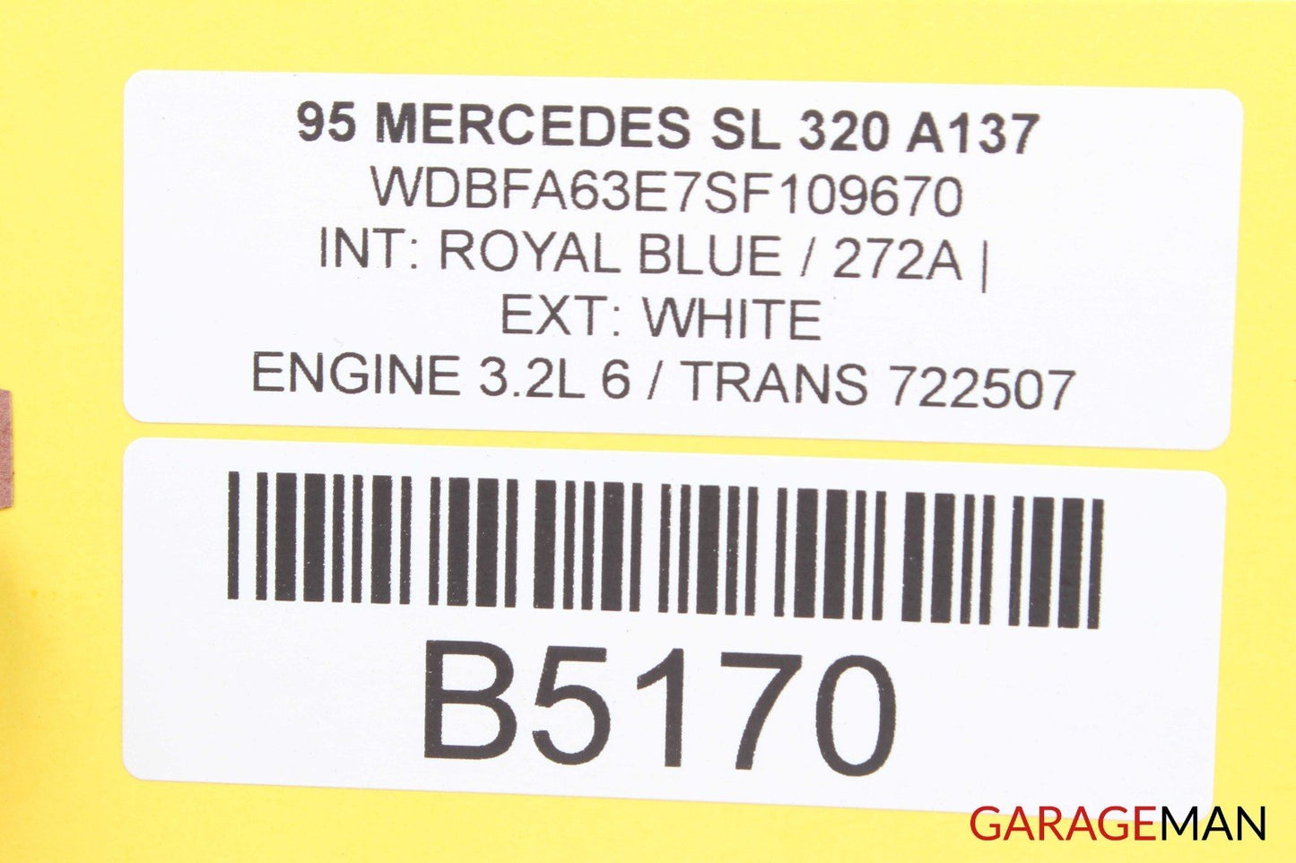 94-02 Mercedes R129 SL320 SL500 Convertible Top Left Hydraulic Valve Block OEM