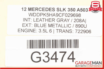 12-16 Mercedes R172 SLK250 SLK350 Rear Left Side Suspension Lower Control Arm