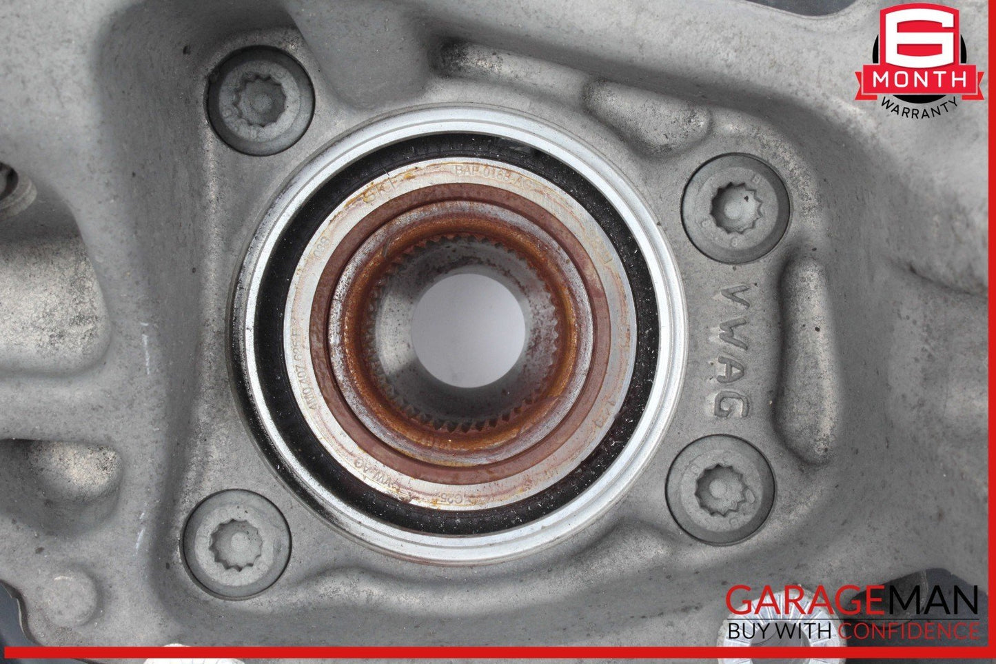 17-24 Audi Q7 Rear Left Driver Side Spindle Knuckle Wheel Hub 4M0505431AF OEM