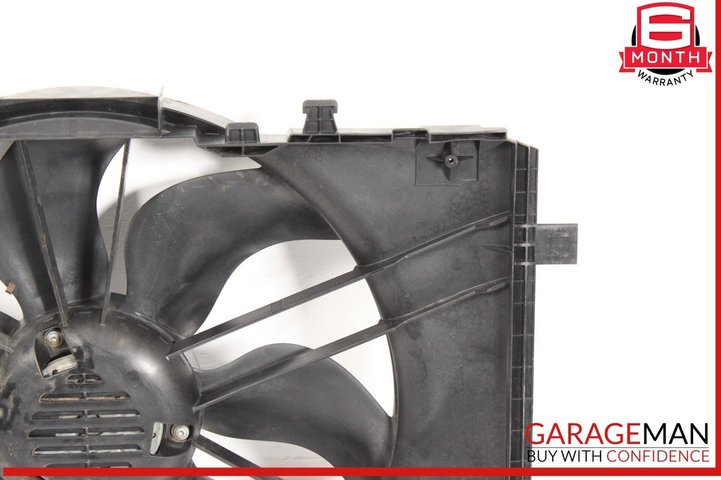 08-15 Mercedes X204 GLK350 Engine Cooling Radiator Fan Shroud Motor Assy OEM