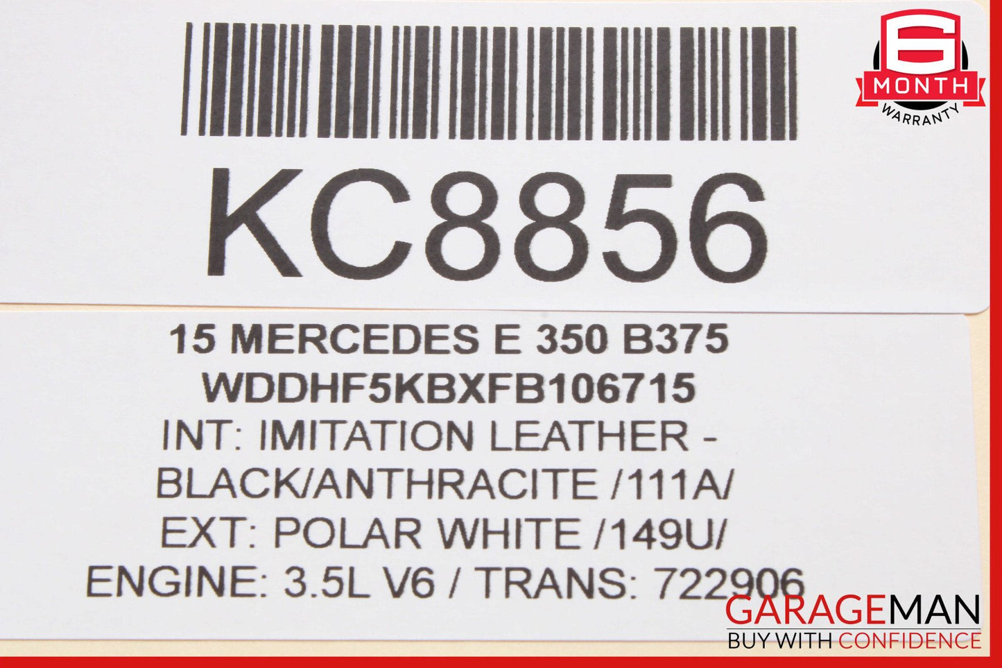 08-16 Mercedes W212 E350 C350 Front Left Door Window Regulator Motor OEM