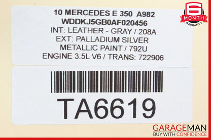 10-13 Mercedes W207 E350 E550 Coupe Front Left Exterior Door Handle OEM