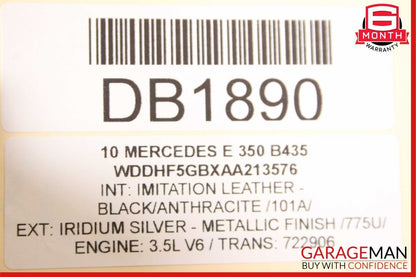 10-13 Mercedes W212 E350 E550 Front Left Driver Side Interior Door Panel Assy